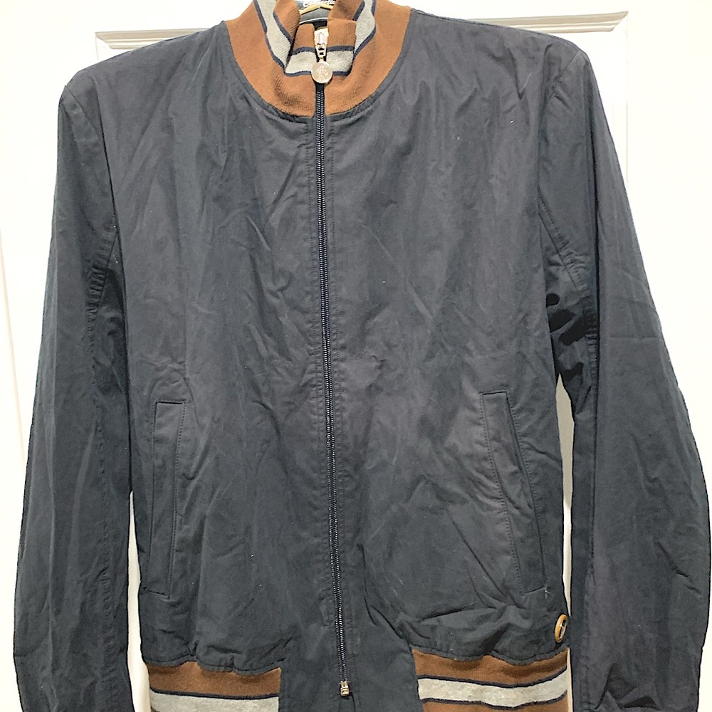 LIKE NEW - moncler bomber jacket mens medium